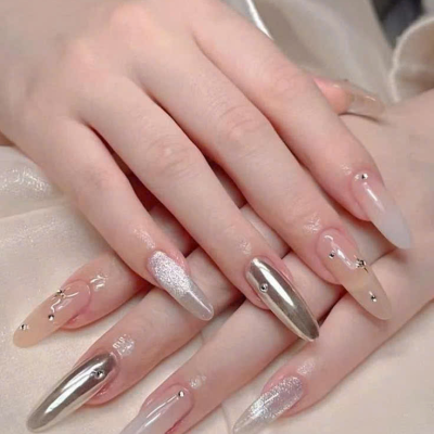 Màu nail Tráng gương